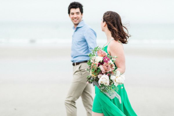 The Sweetest Beach Picnic Engagement Session In La Jolla The Perfect Palette 0143